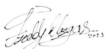 Firma de Freddy Vargas